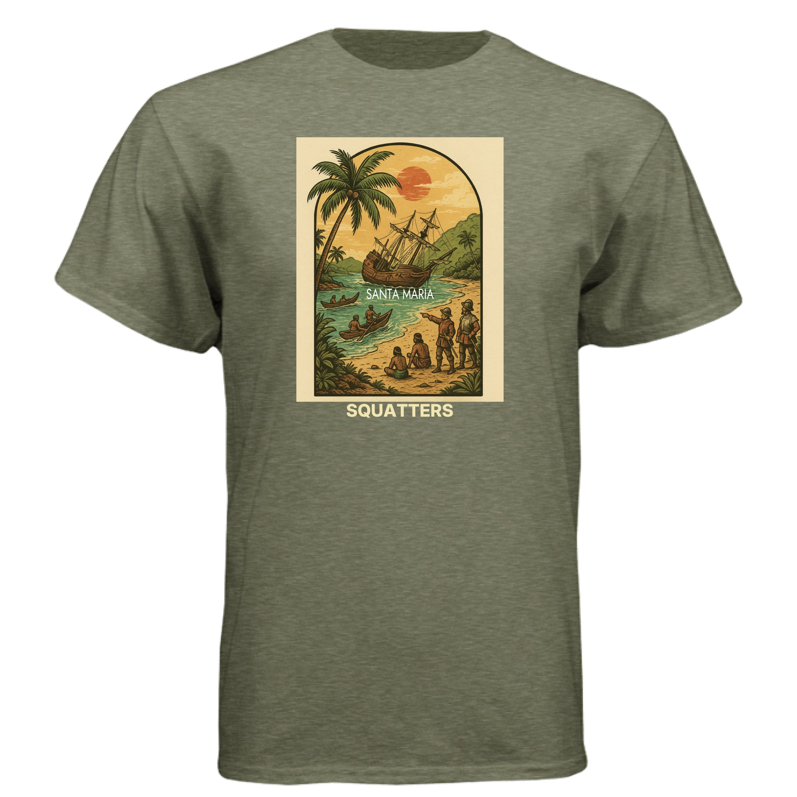 MILITARY GREEN - FRONT