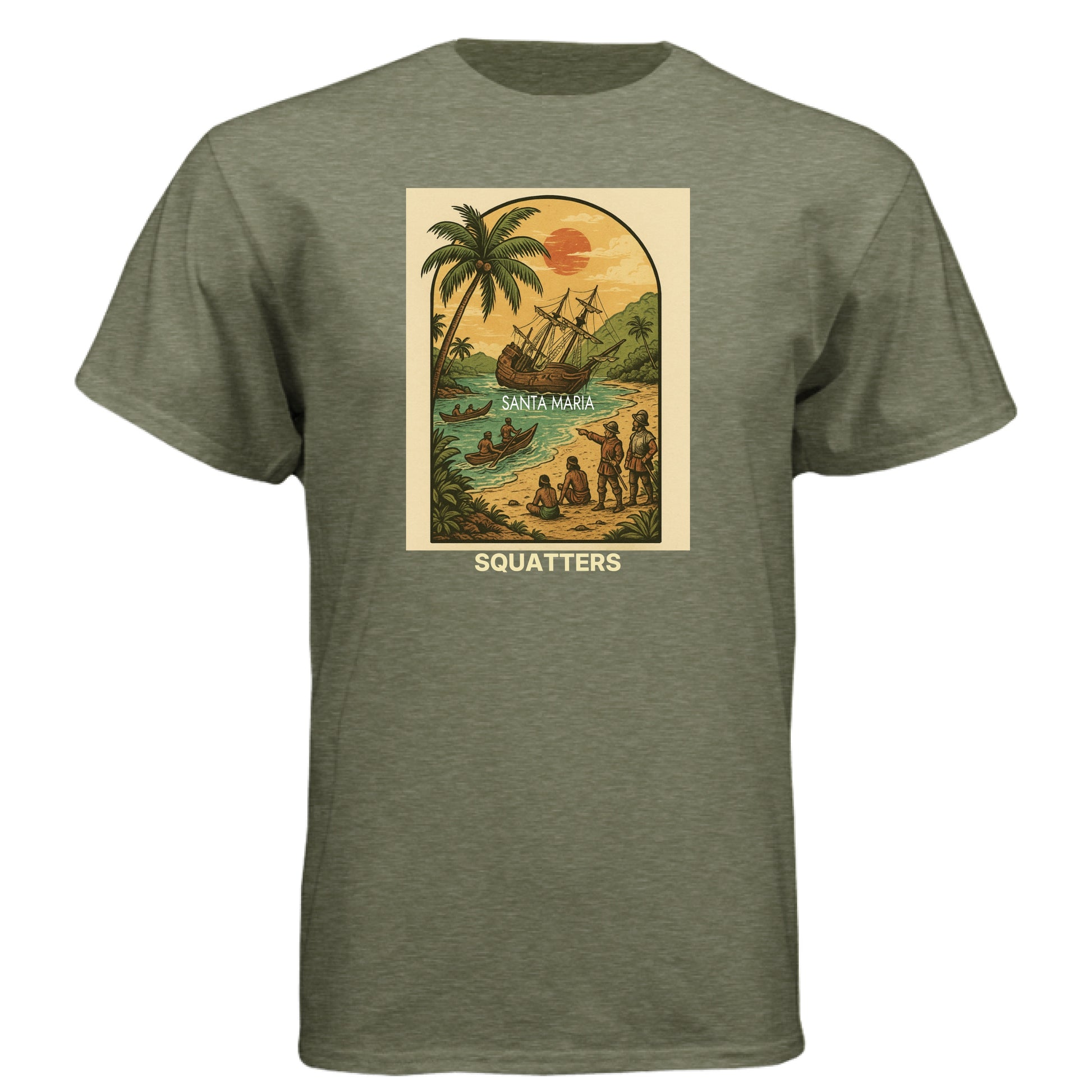 MILITARY GREEN - FRONT