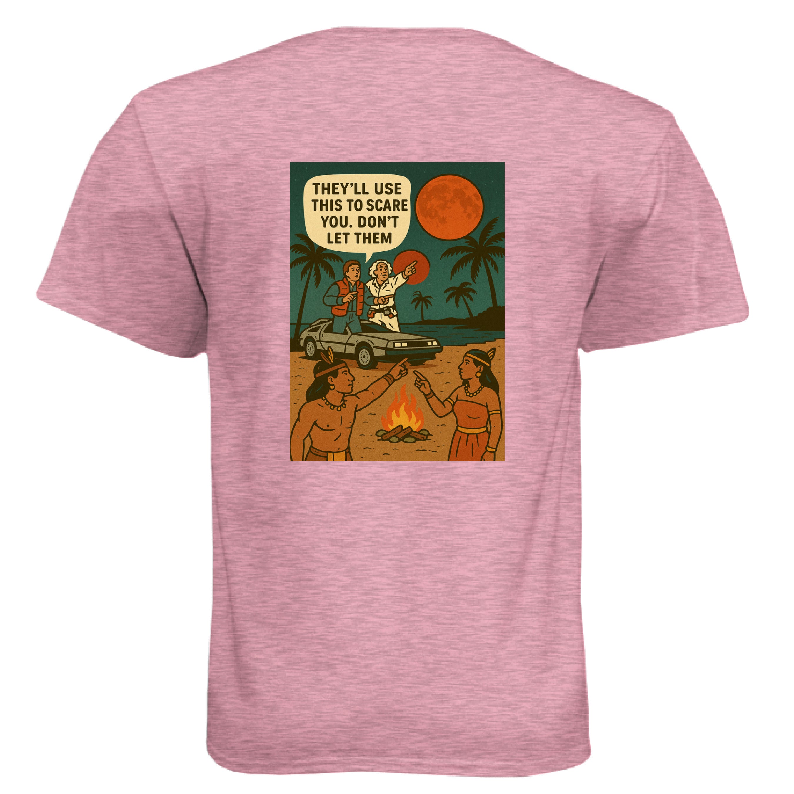 Heather Light Pink - BACK