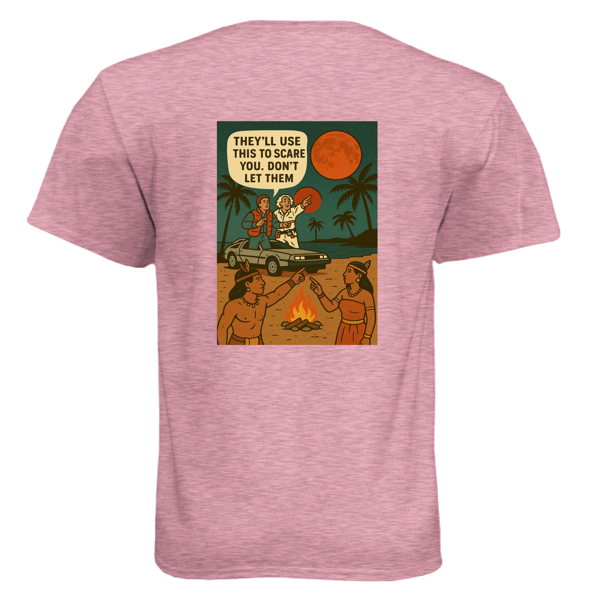 Heather Light Pink - BACK