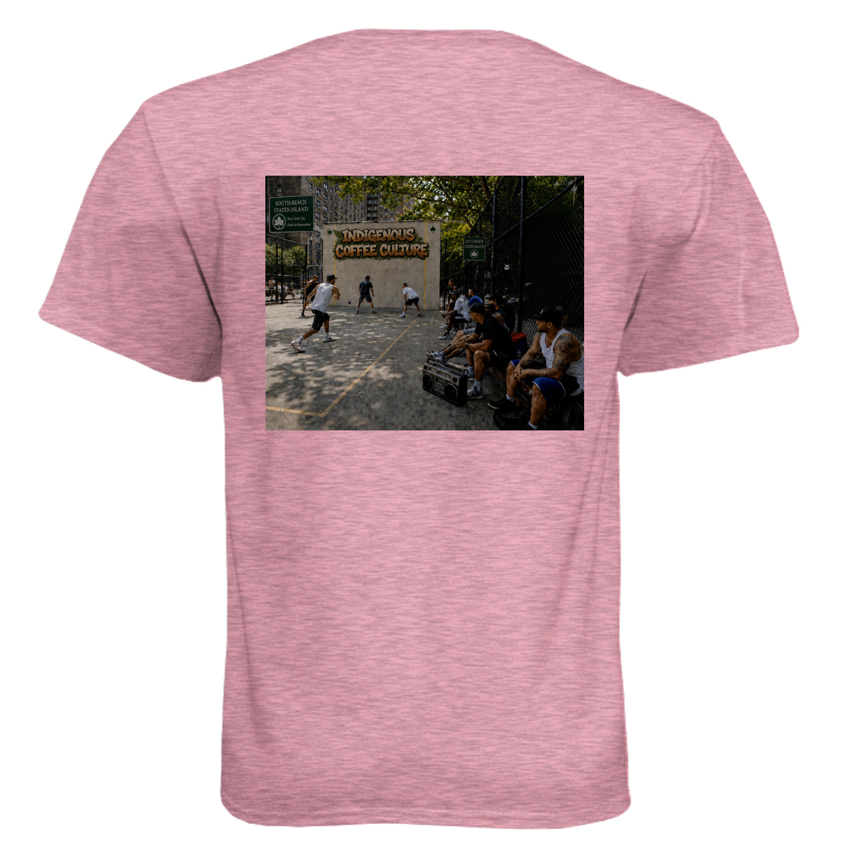 Heather Light Pink - N6210 - BACK