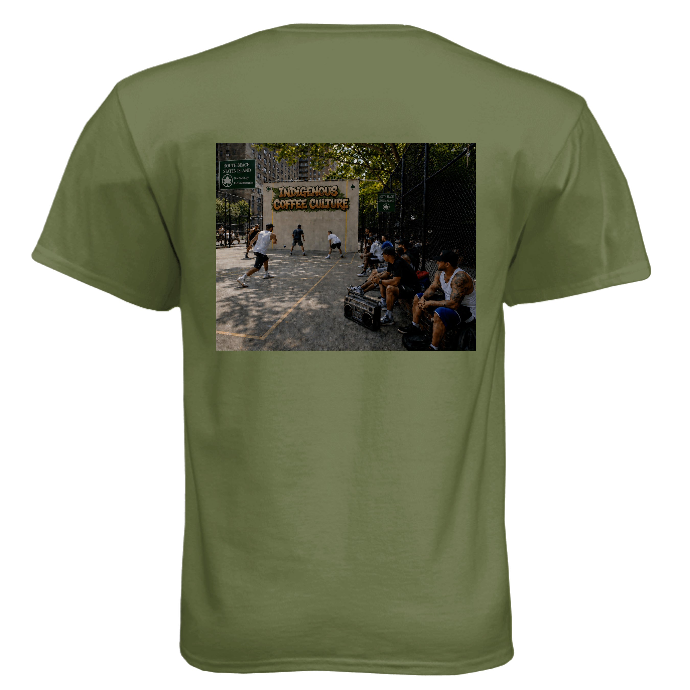 Military Green - N6210 - BACK