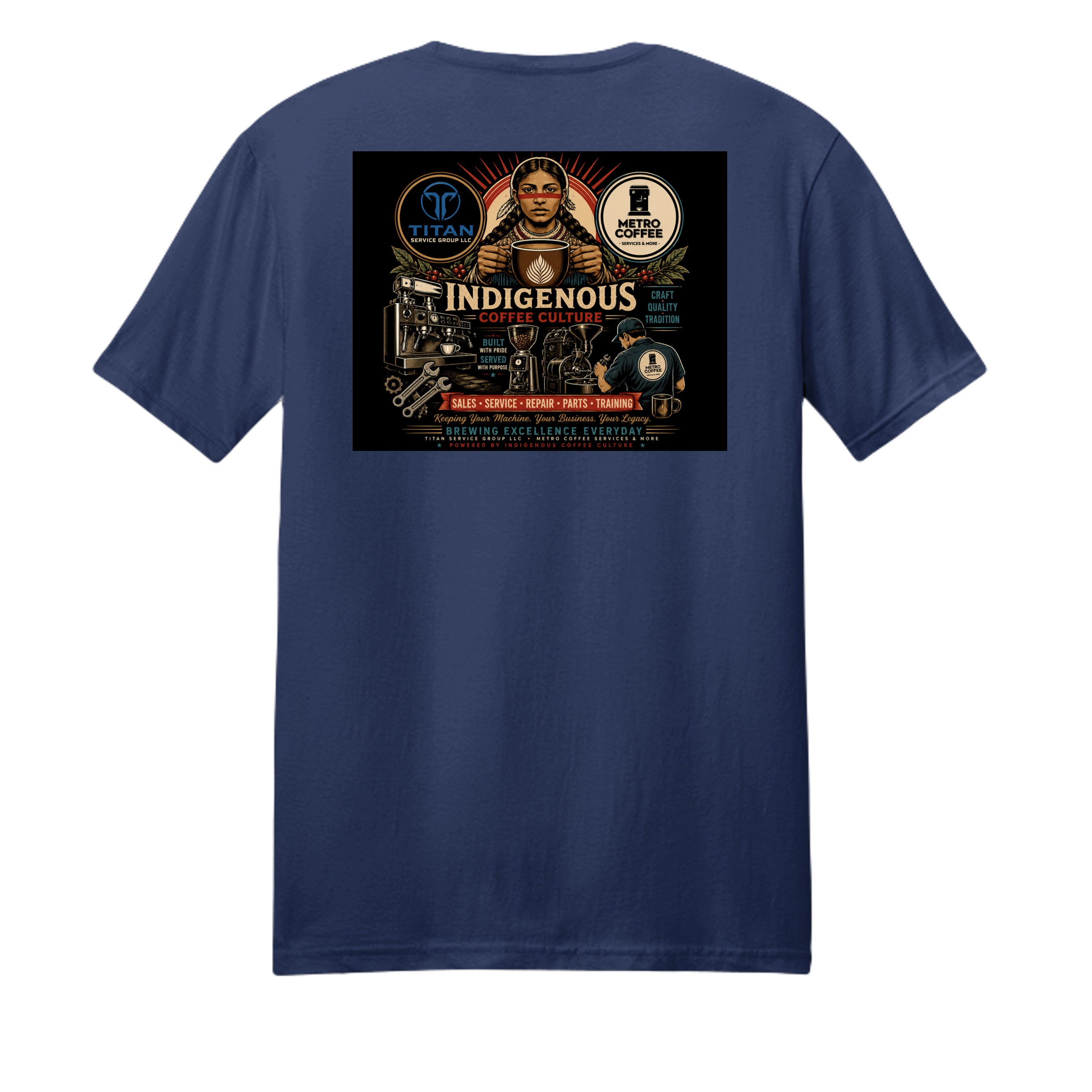 Team Navy - PC450 - BACK